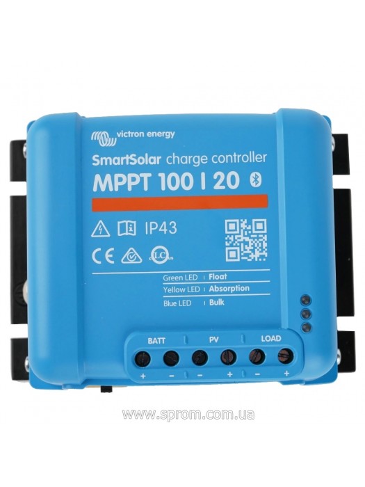 Контролер заряду Victron Energy SmartSolar MPPT 100/20